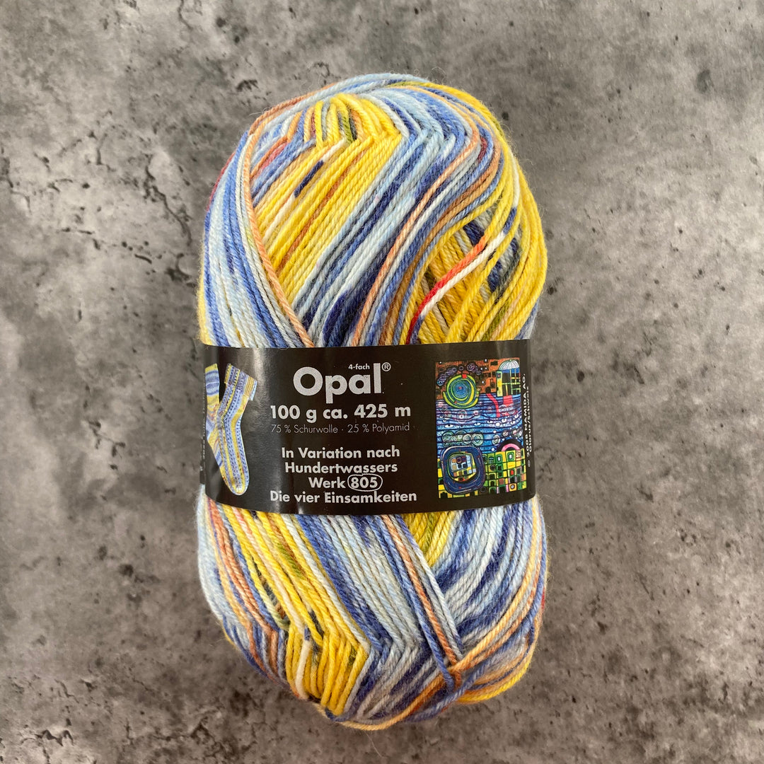 Opal Hundertwasser Self Patterning Sock Yarn // 4ply