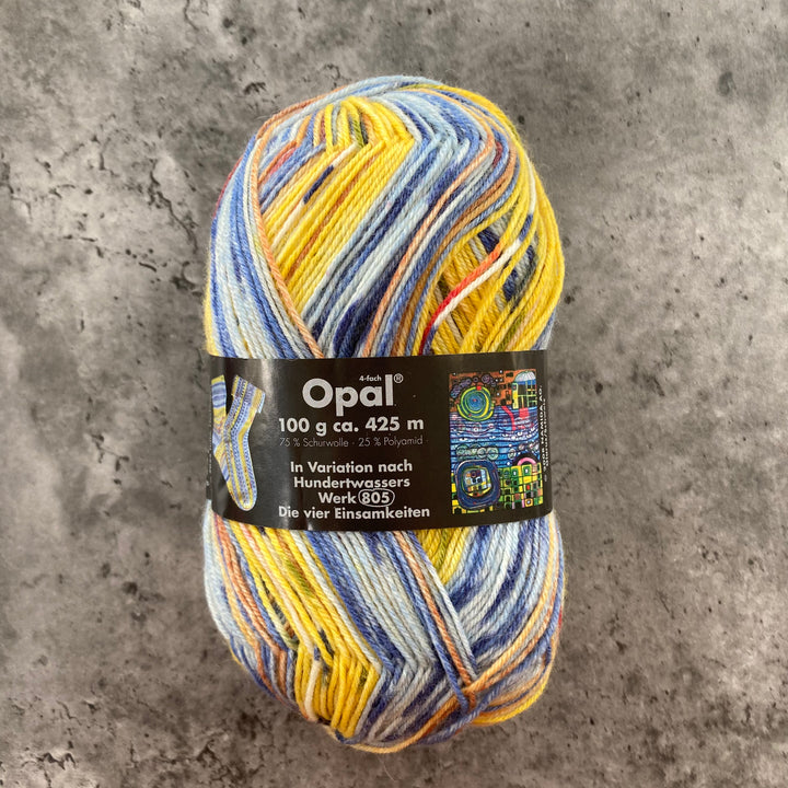 Opal Hundertwasser Self Patterning Sock Yarn // 4ply