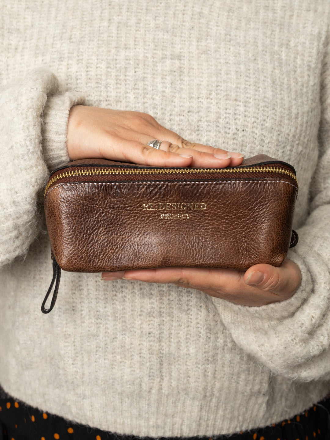 Project 36 Leather Notions Case by RE:DESIGNED