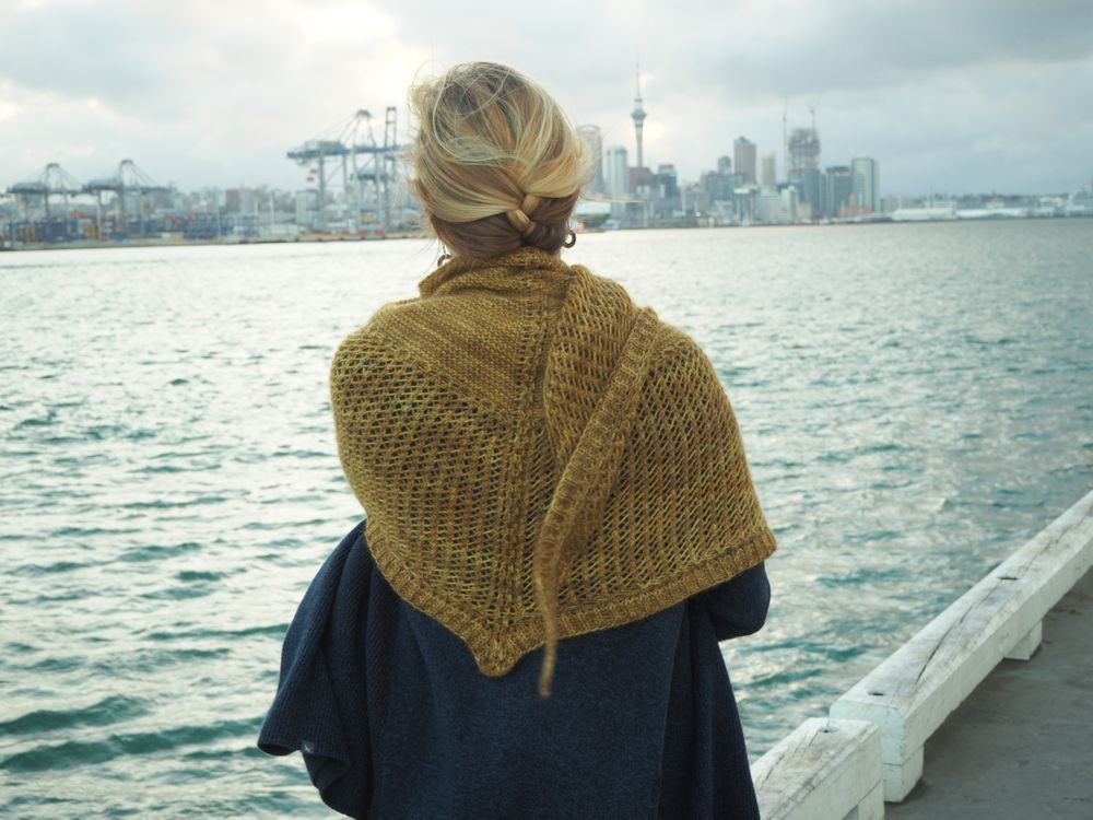 Sweet Manuka Shawl - Digital Download