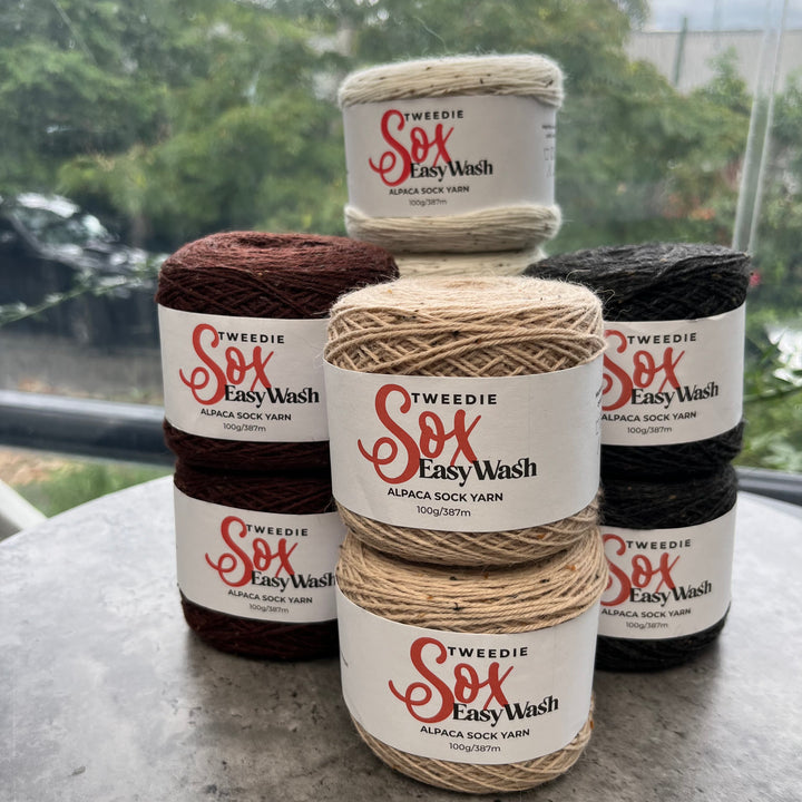 Alpaca Yarns Sox Easy Wash // 4ply