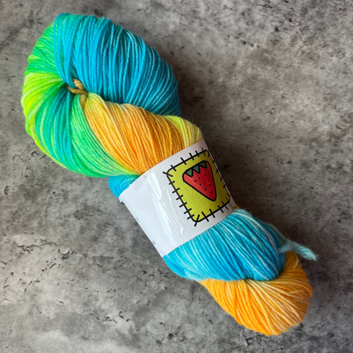 Strawberry Patches Yarns // Sock Yarn // 4ply