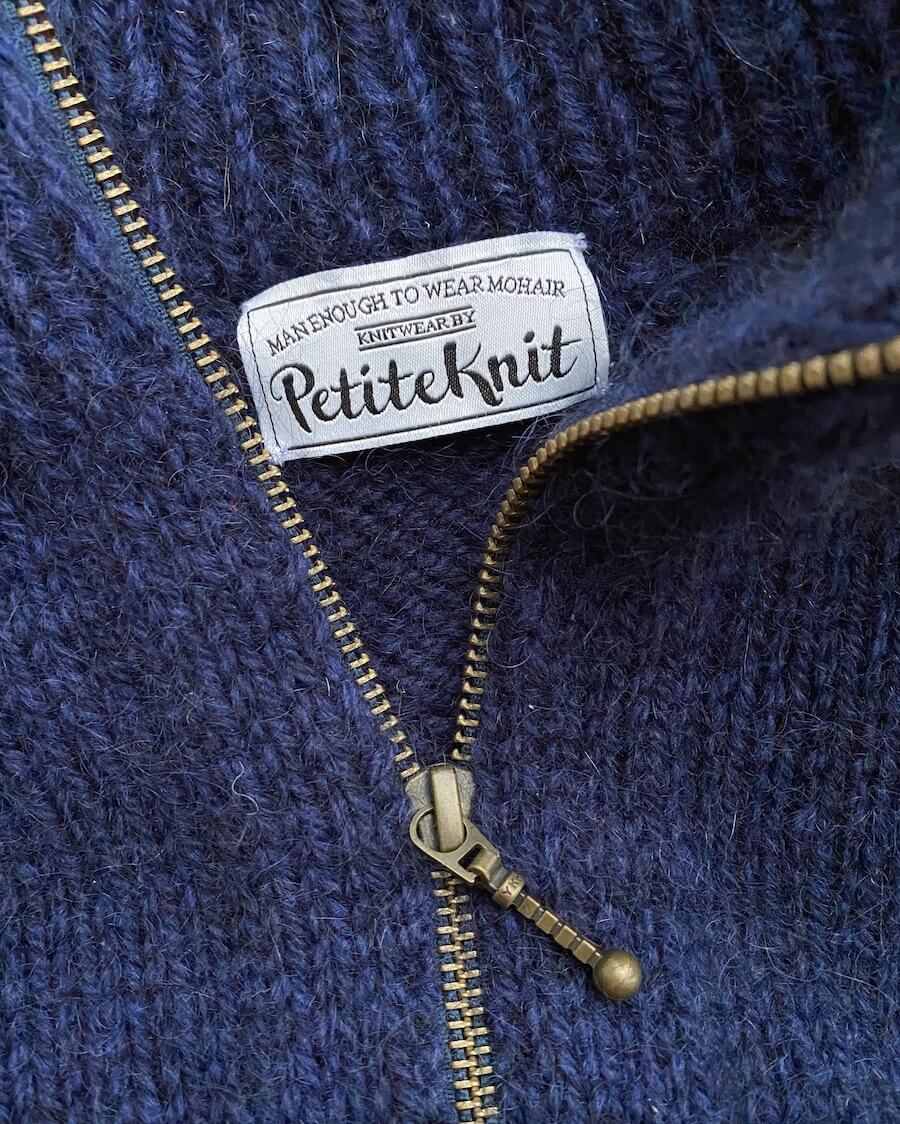 Zipper Sweater Man by Petite Knit - Printed Pattern