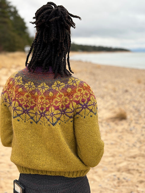 Calypso Worsted - Black Cat Knit Co - Printed Pattern
