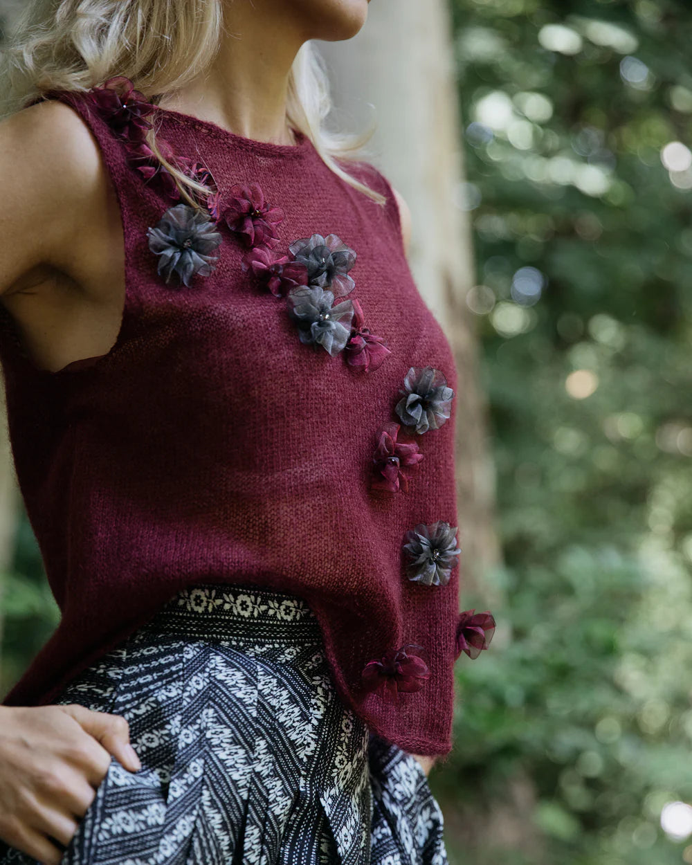 Memory Lane: Embellished Knits to Cherish // Laine