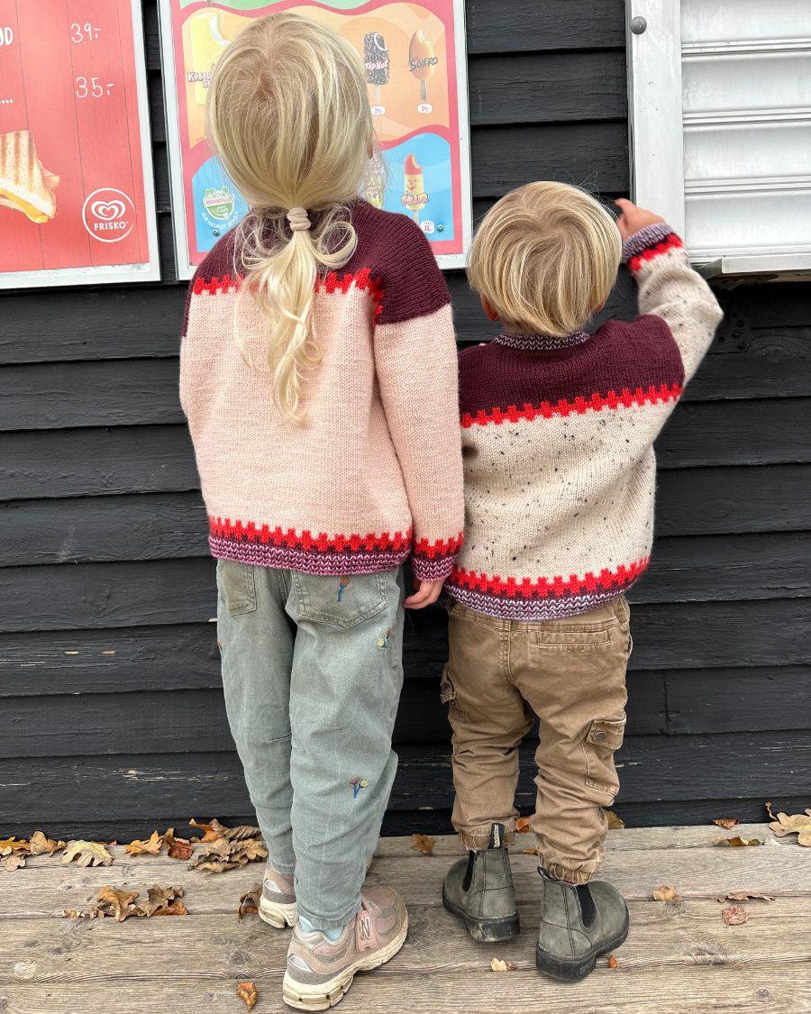Cross Sweater Junior by Petite Knit - Printed Pattern