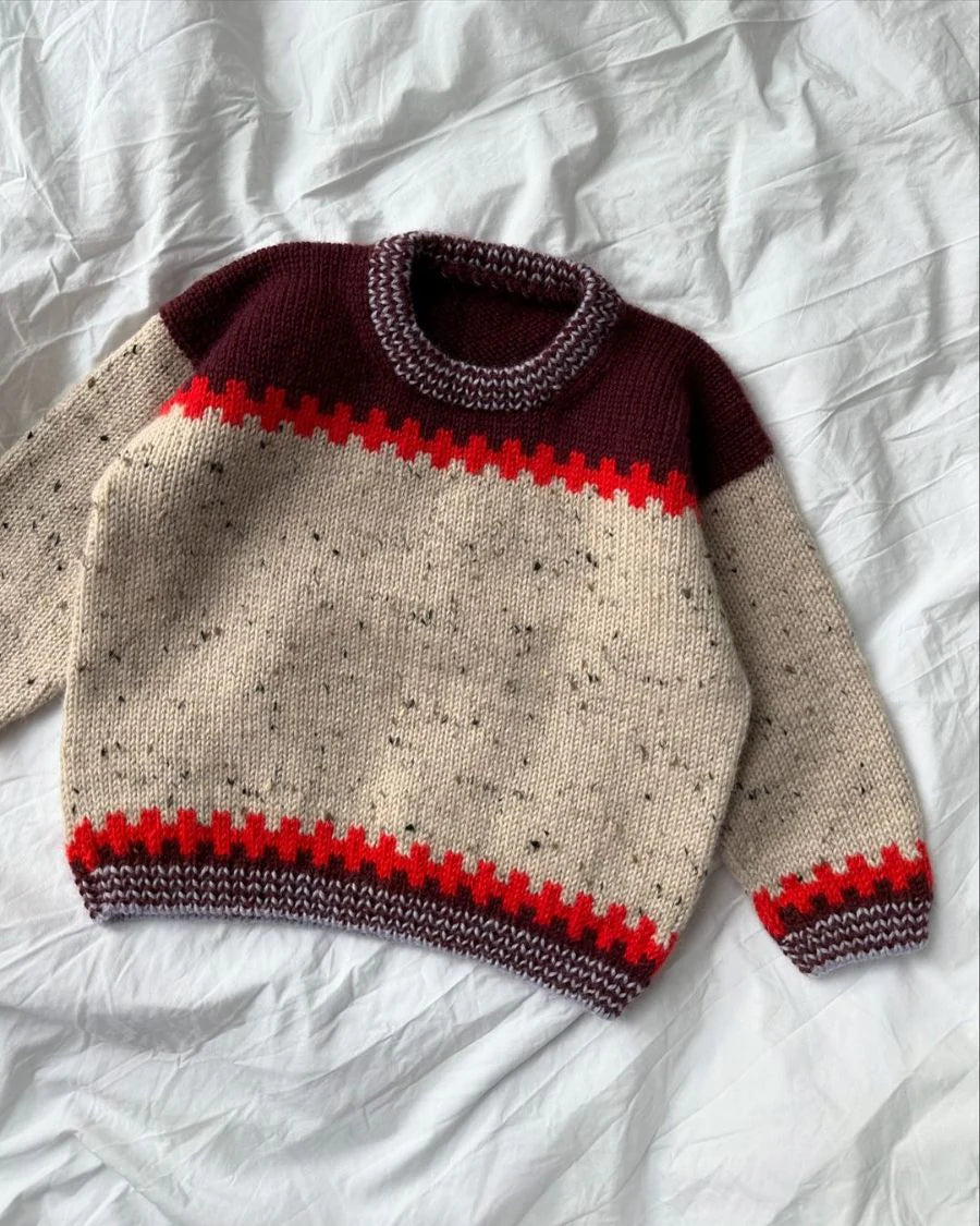 Cross Sweater Junior by Petite Knit - Printed Pattern