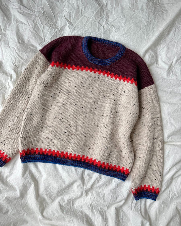 Cross Sweater by Petite Knit - Printed Pattern
