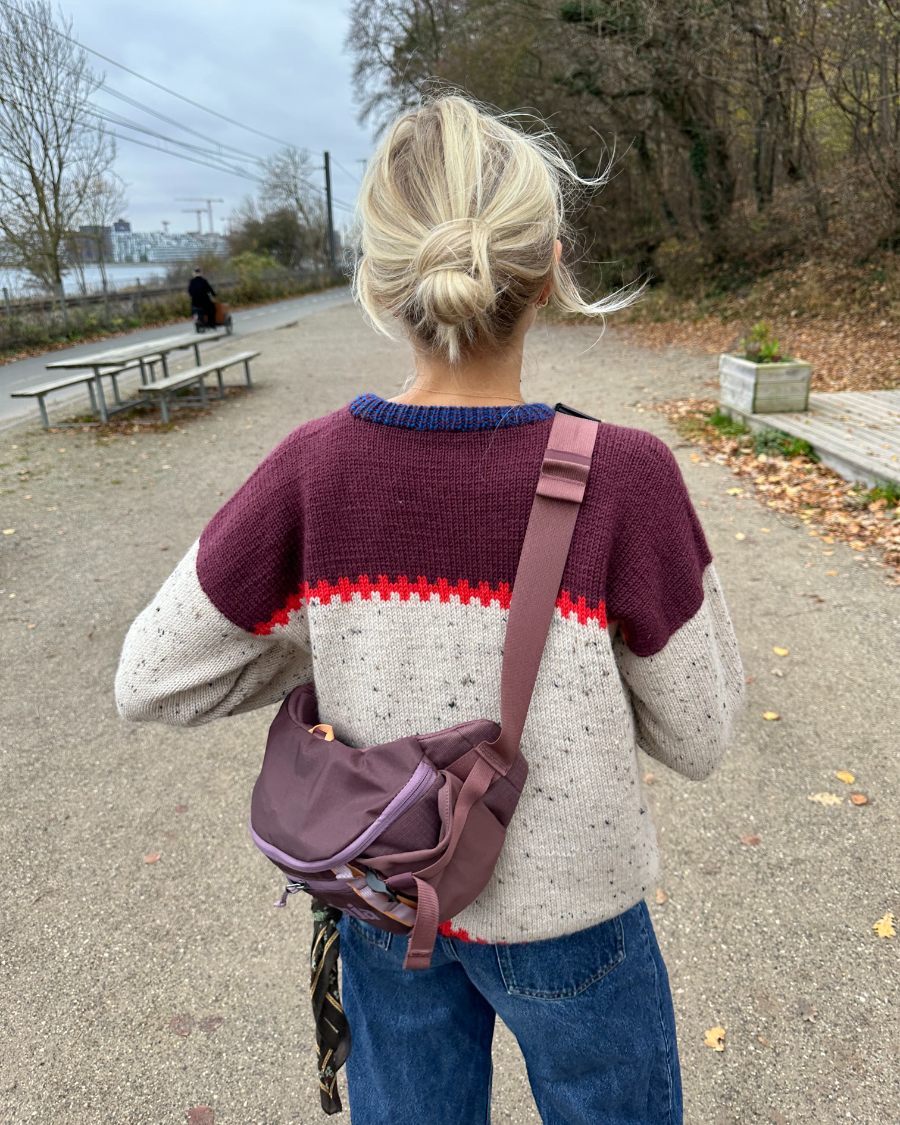 Cross Sweater by Petite Knit - Printed Pattern