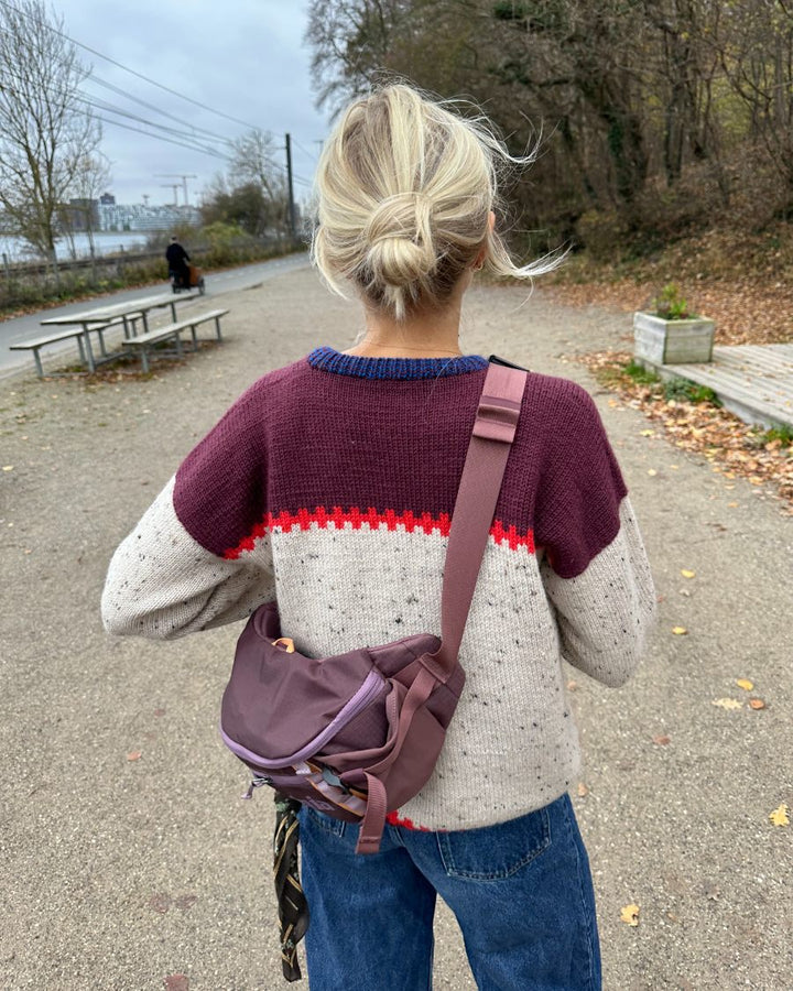Cross Sweater by Petite Knit - Printed Pattern