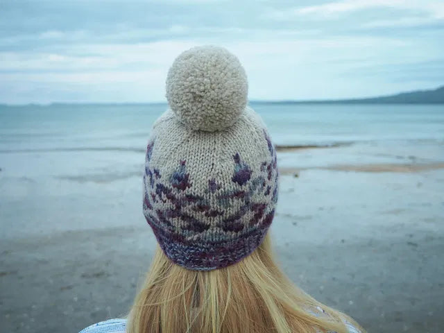 Moonstone Hat - Black Cat Knit Co - Printed Pattern