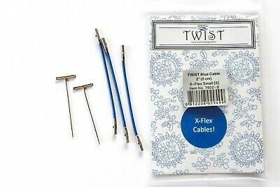 ChiaoGoo TWIST Blue X-Flex Cables