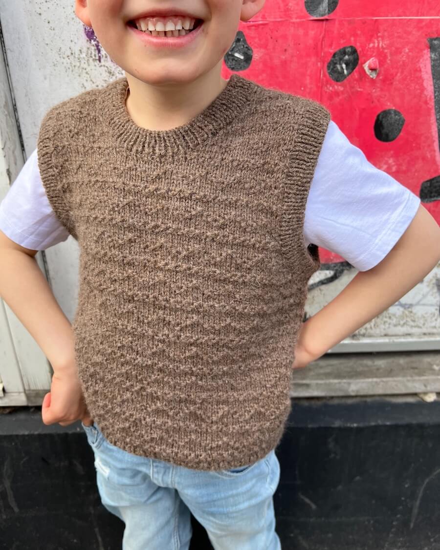 Sille Slipover Mini by Petite Knit - Printed Pattern