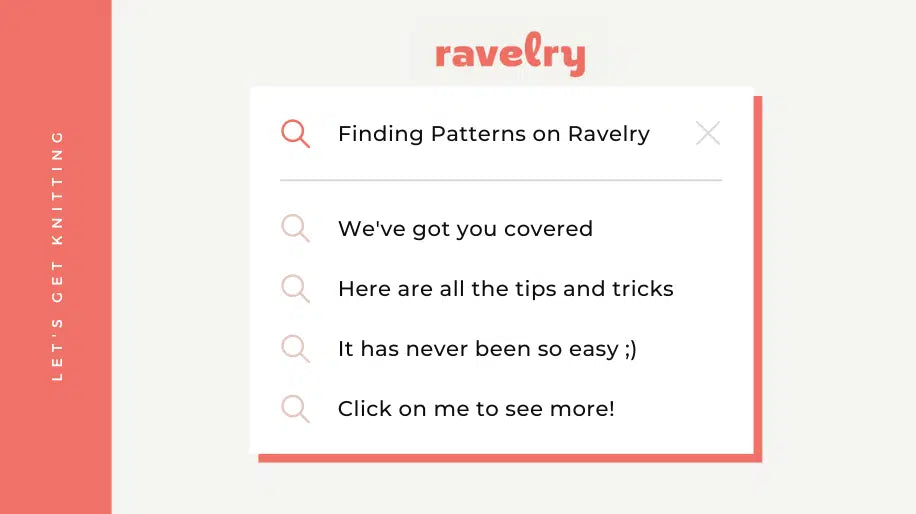 Finding Patterns on Ravelry