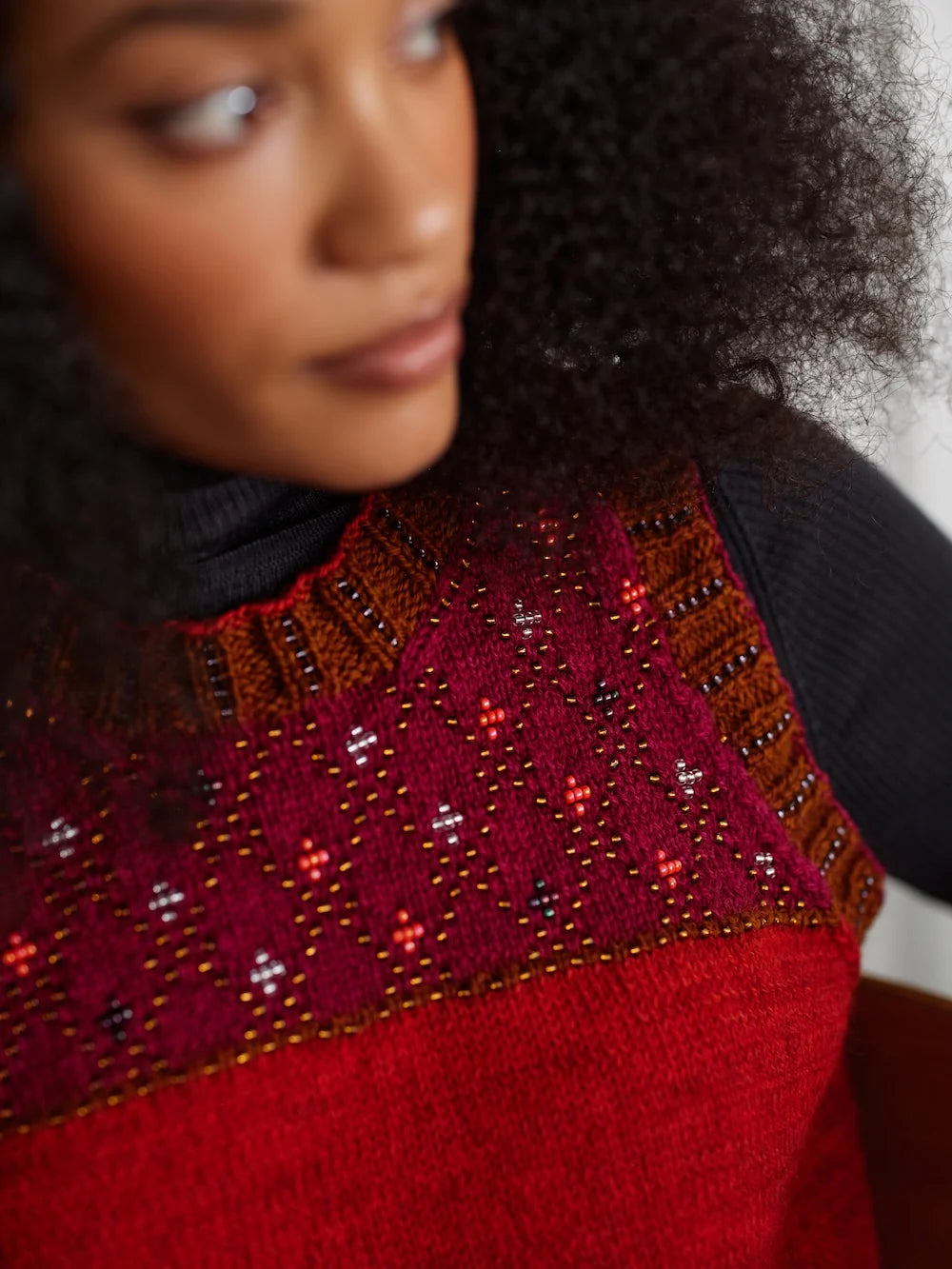 Beaded Colourwork: A Modern Approach to Knitting with Beads // Laine