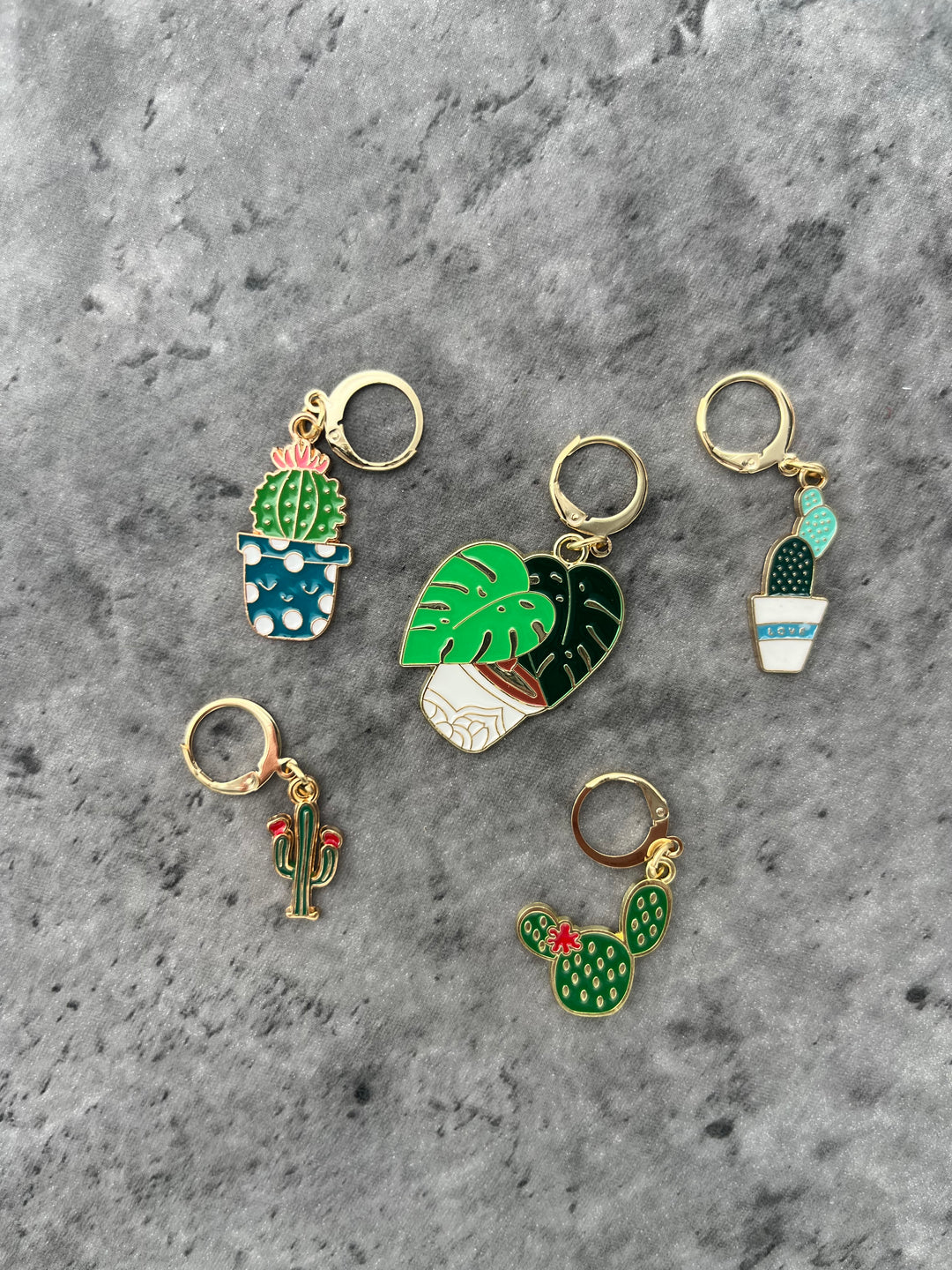 Cactus & Succulent Stitch Markers