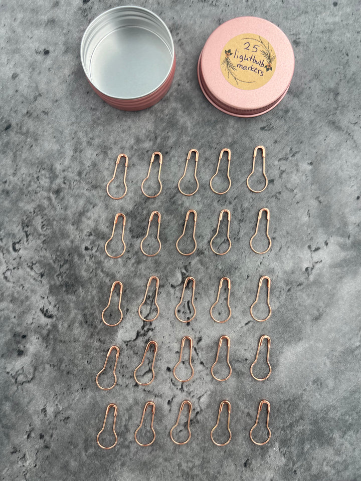 Lightbulb Stitch Marker