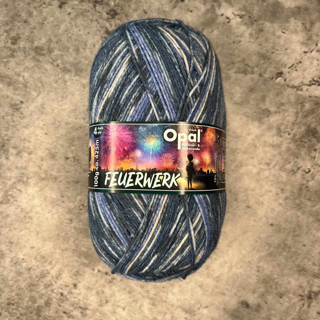 Opal Feuerwerk Sock Yarn // 4ply