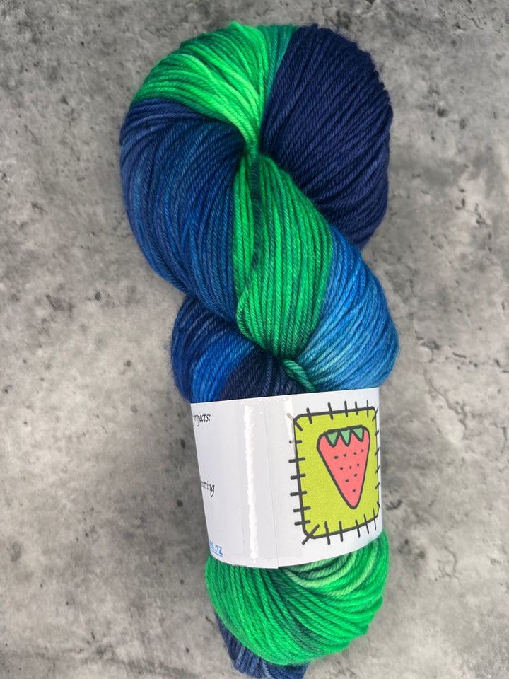 Strawberry Patches Yarns // Sock Yarn // 4ply