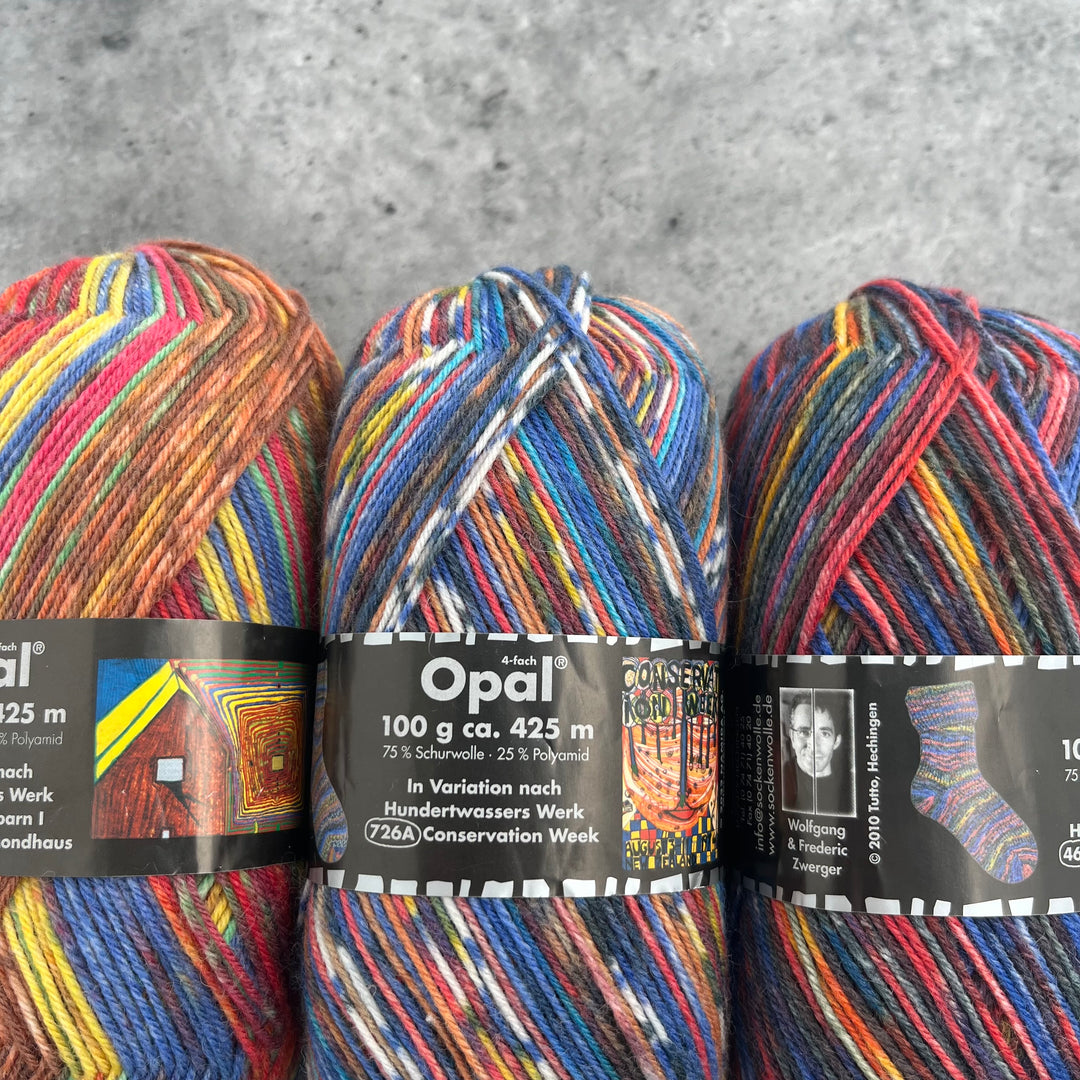 Opal Hundertwasser Sock Yarn 4ply