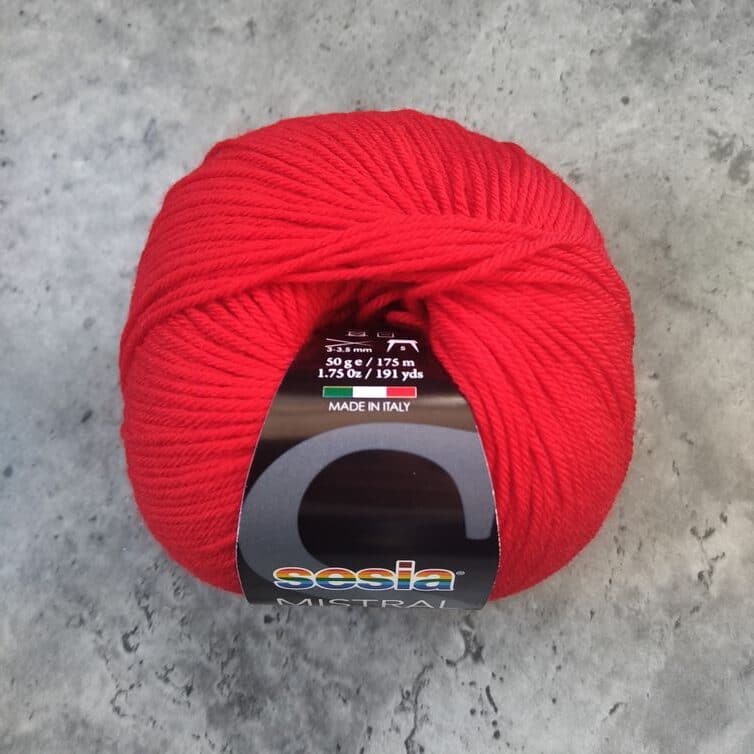 Sesia // Mistral Unshrinkable Merino // 4ply