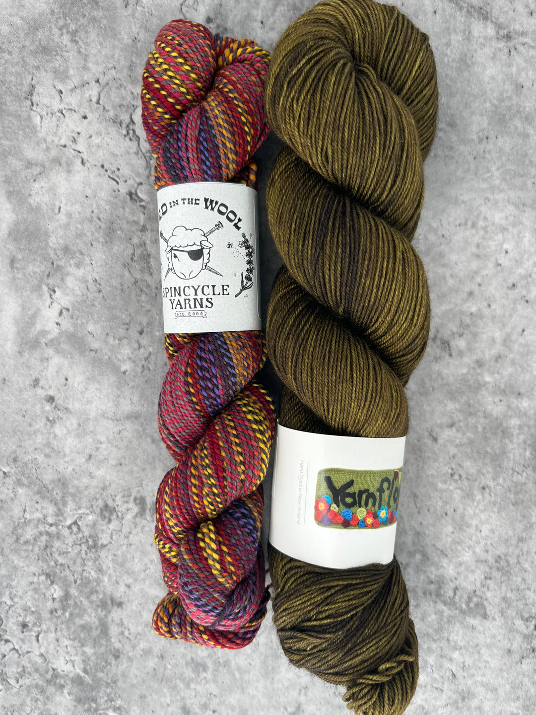 Juniper Shawl Kit - Yarnfloozy & Black Cat Knitting Woolfest Special