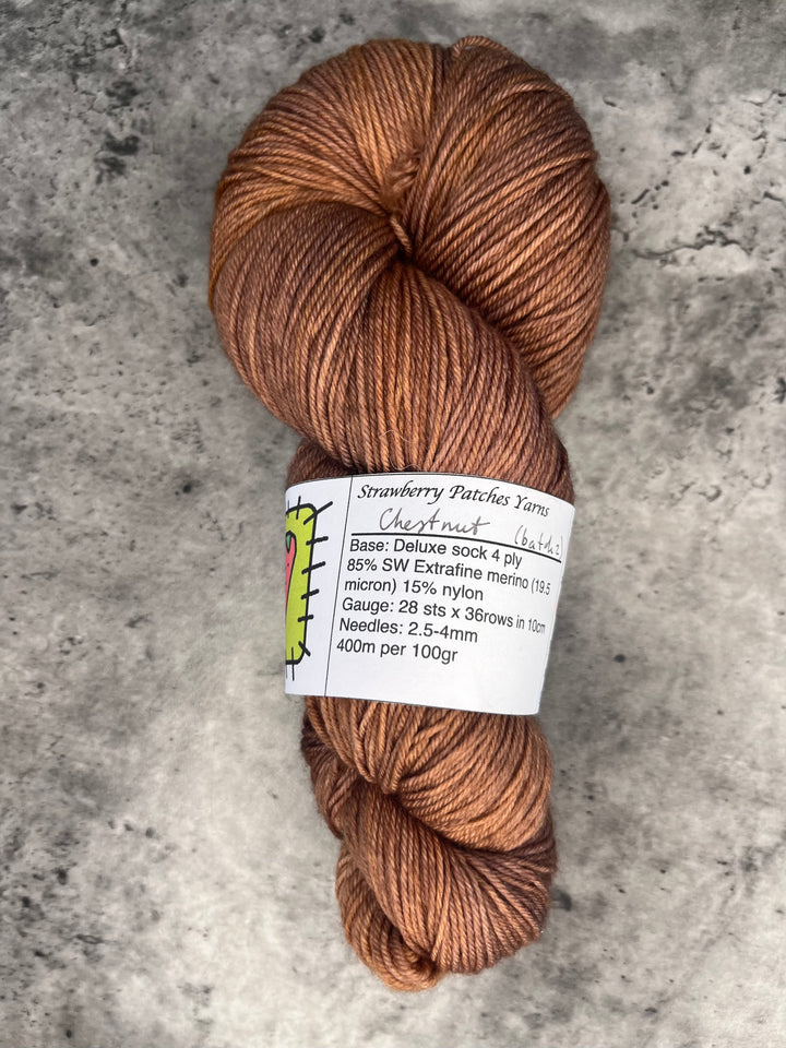 Strawberry Patches Yarns // Sock Yarn // 4ply