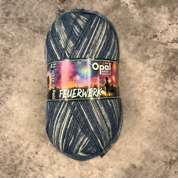 Opal Feuerwerk Sock Yarn // 4ply