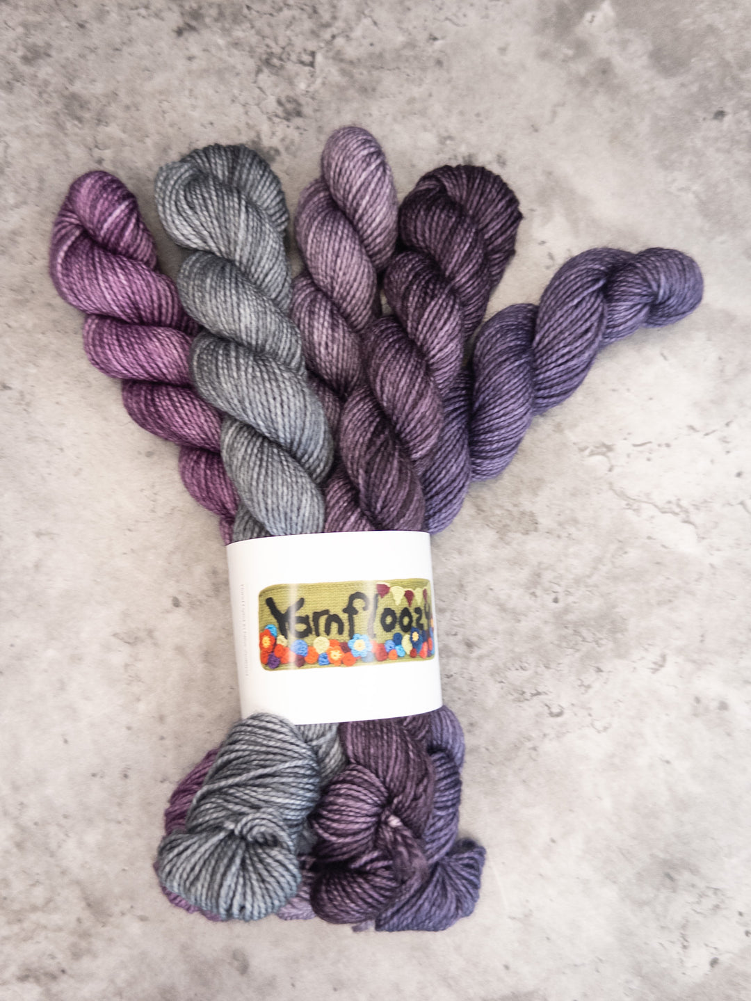 Yarnfloozy Workhorse Sock // Mini Skein Sets // 4ply