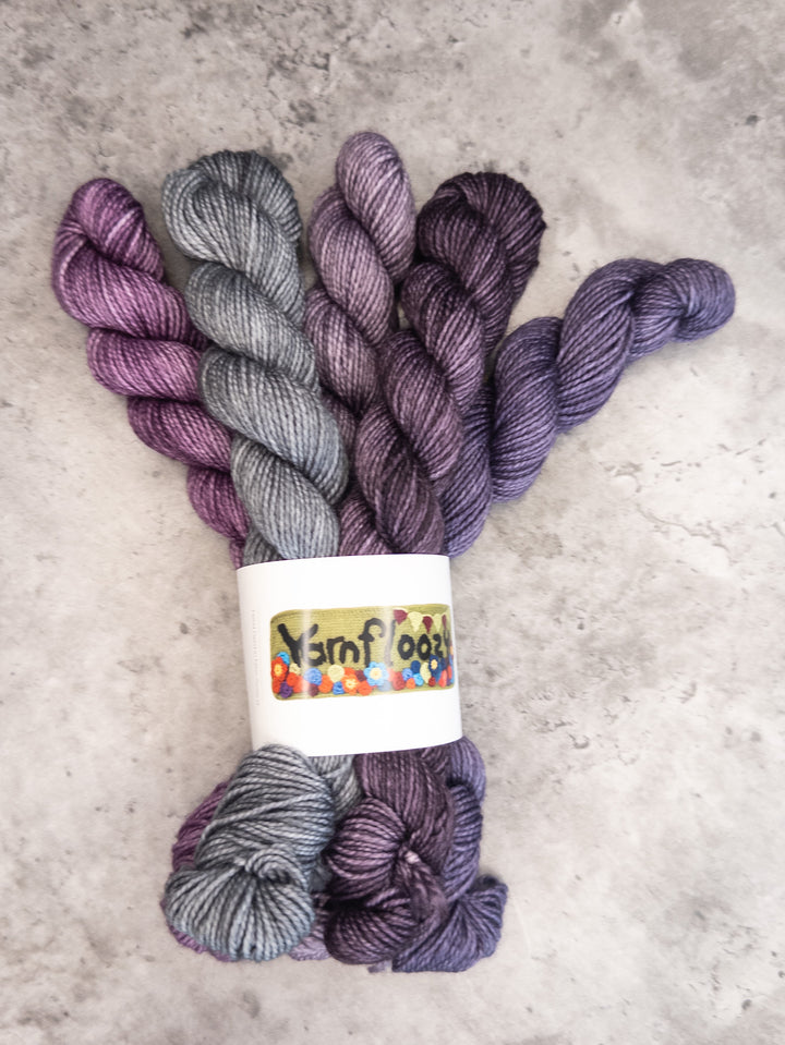 Yarnfloozy Workhorse Sock // Mini Skein Sets // 4ply
