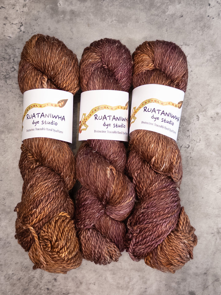 Ruataniwha Dye Studio Merino Linen // 10ply