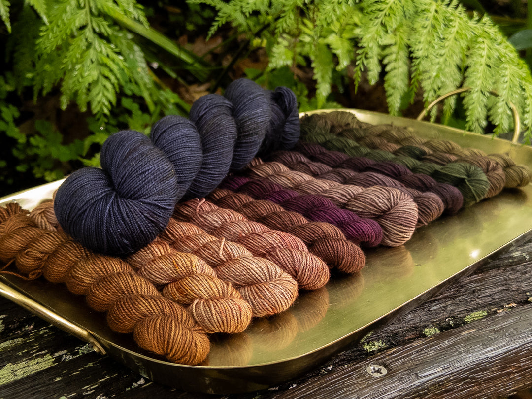 PREORDER Yarnfloozy x Black Cat Herbalist Apothecary Shawl Kit