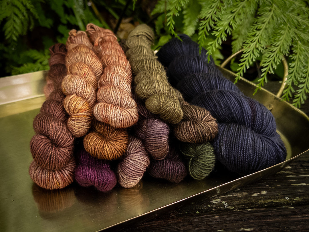 PREORDER Yarnfloozy x Black Cat Herbalist Apothecary Shawl Kit