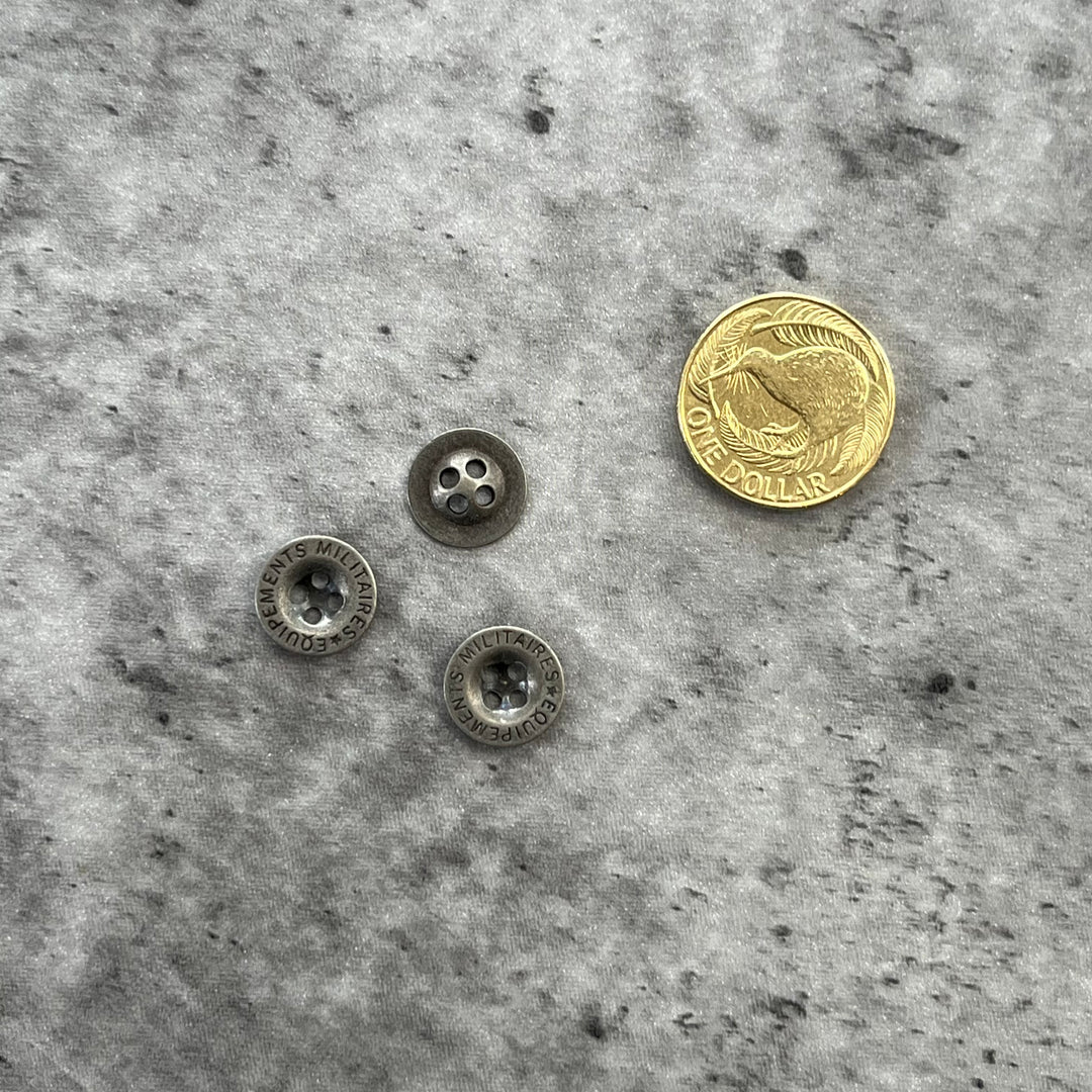 Pewter Buttons - 12.5mm