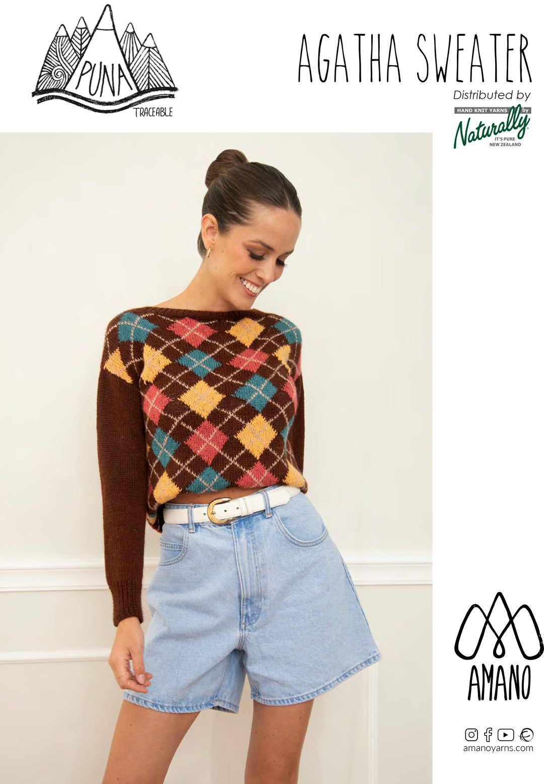 Agatha Sweater - Printed Pattern