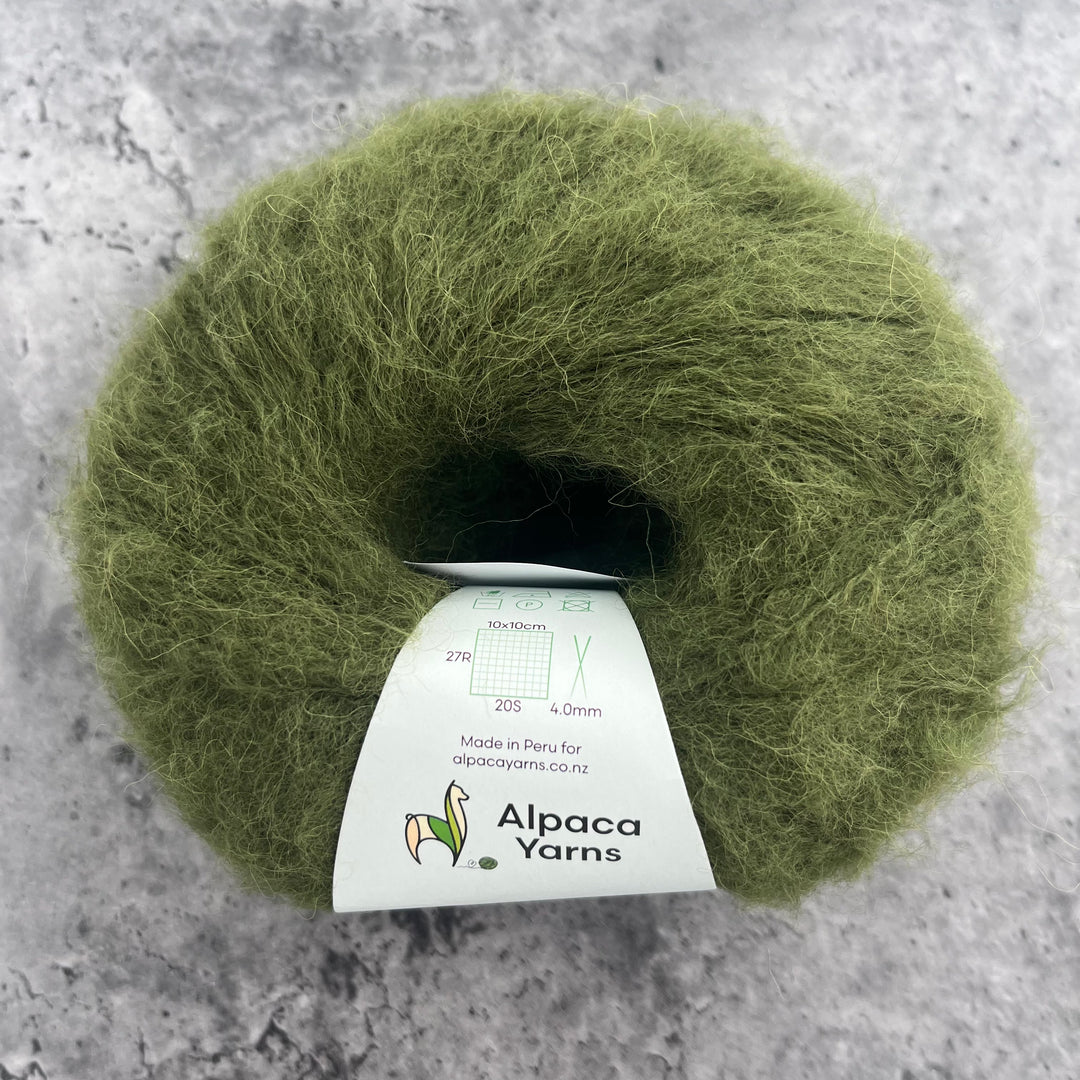 Alpaca Yarns Halo Brushed Alpaca 8-10ply