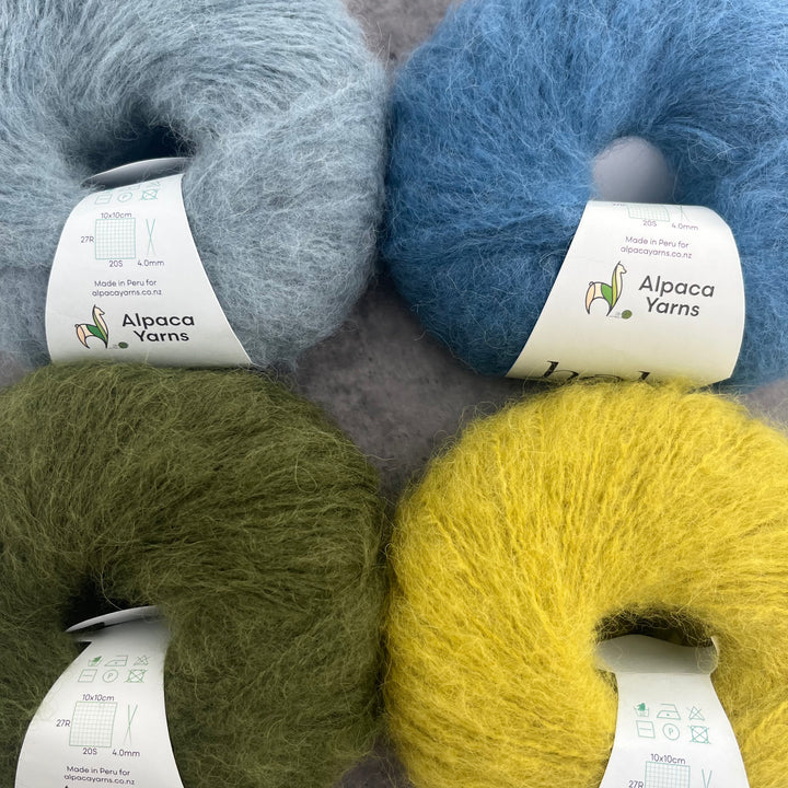Alpaca Yarns Halo Brushed Alpaca 8-10ply