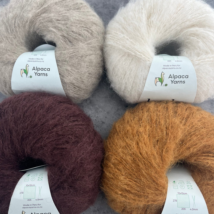 Alpaca Yarns Halo Brushed Alpaca 8-10ply
