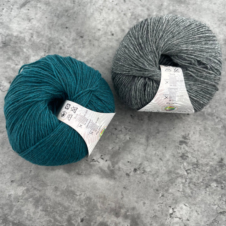 Socks Kit for Anjou Socks by Skeinny Dippin