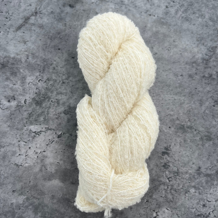 Ashford Merino Boucle Looped Yarn Undyed