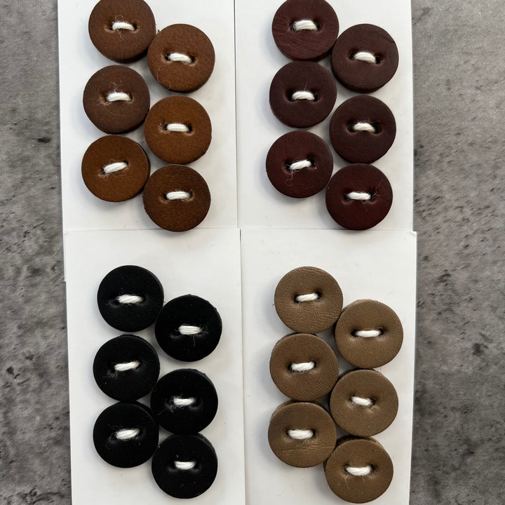 Leather Buttons