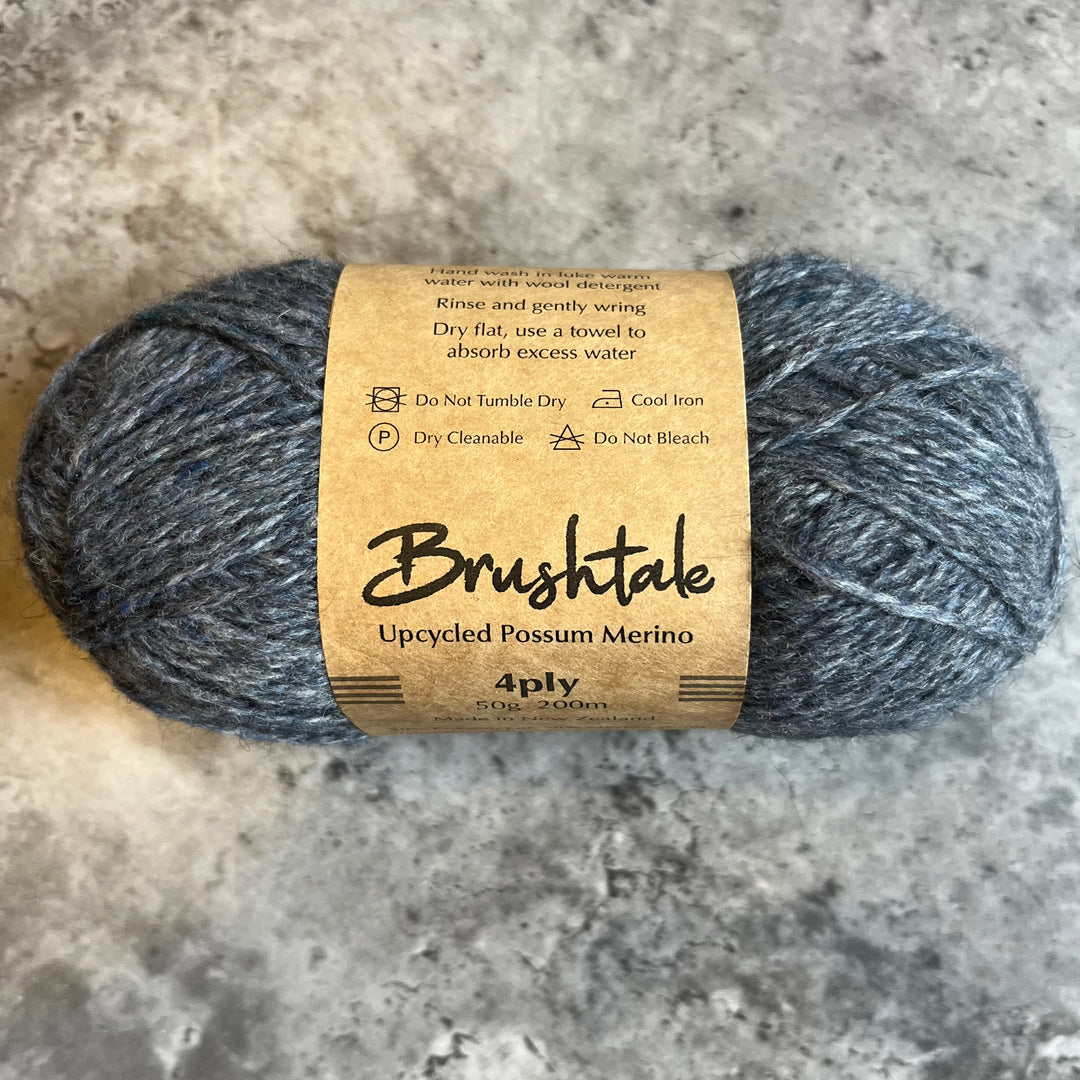 Brushtale Upcycled Possum Merino Yarn // 4ply