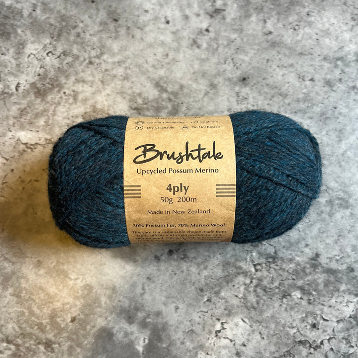 Brushtale Upcycled Possum Merino Yarn // 4ply