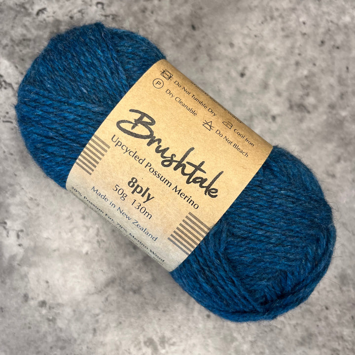 Brushtale Upcycled Possum Merino Yarn // 8ply