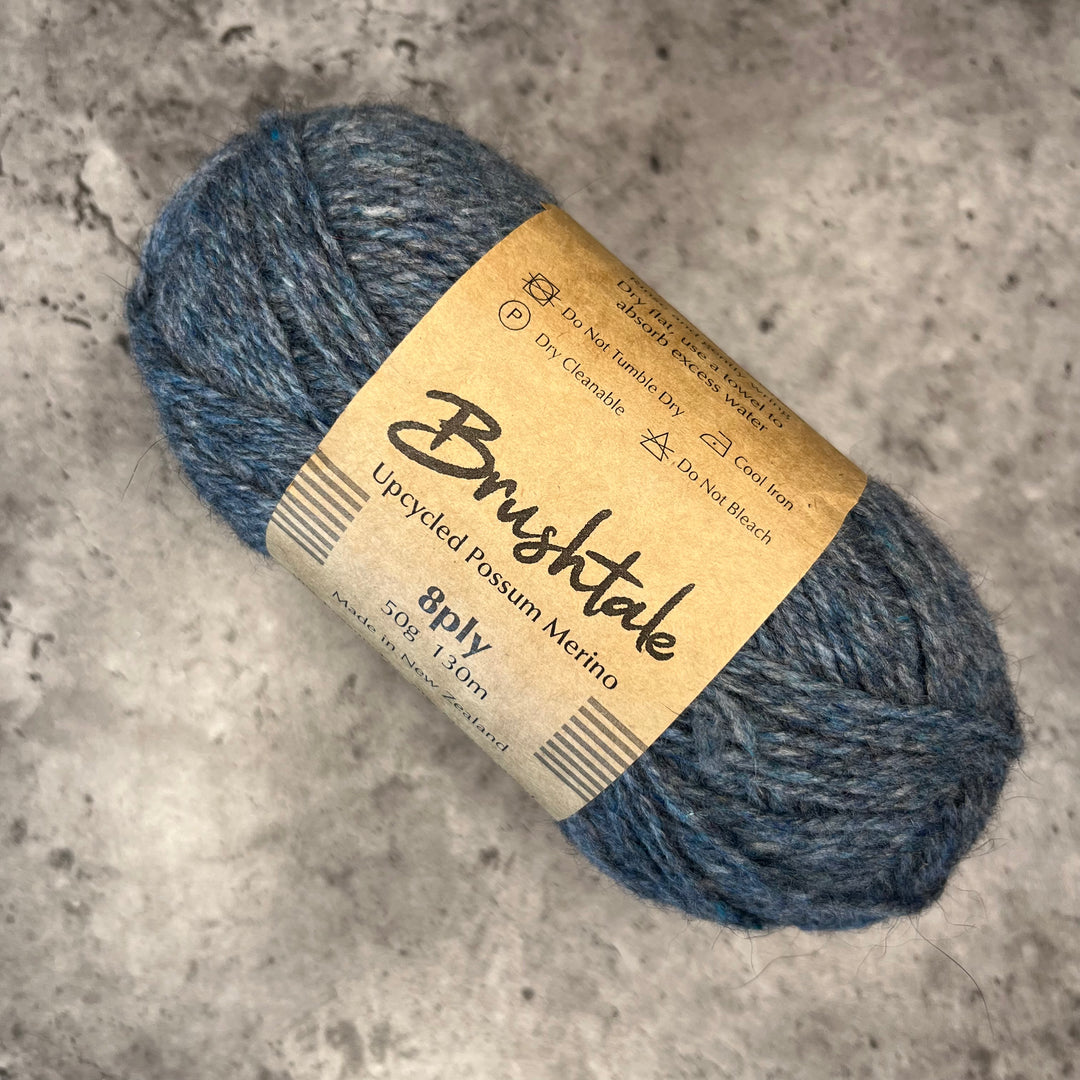 Brushtale Upcycled Possum Merino Yarn // 8ply