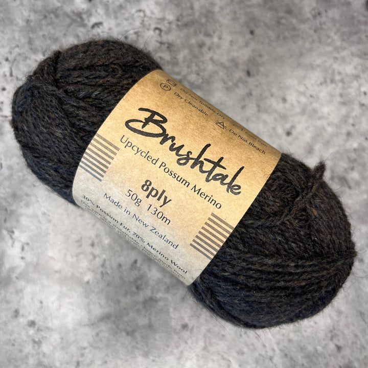 Brushtale Upcycled Possum Merino Yarn // 8ply