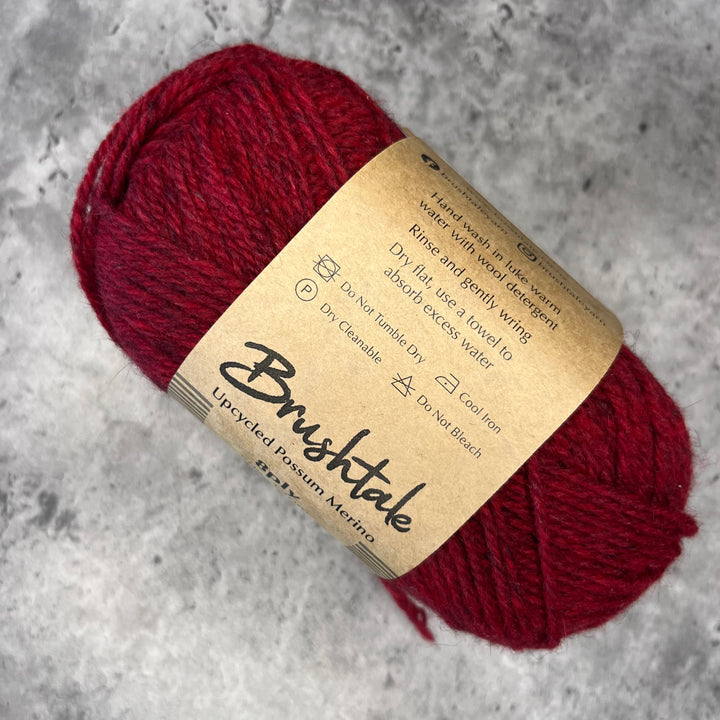 Brushtale Upcycled Possum Merino Yarn // 8ply