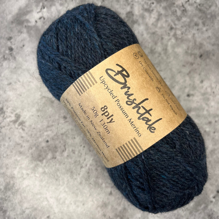 Brushtale Upcycled Possum Merino Yarn // 8ply