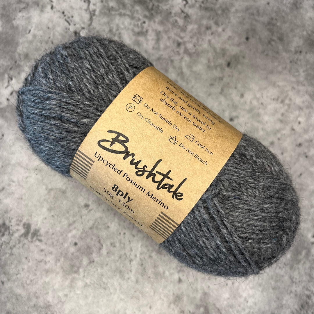Brushtale Upcycled Possum Merino Yarn // 8ply