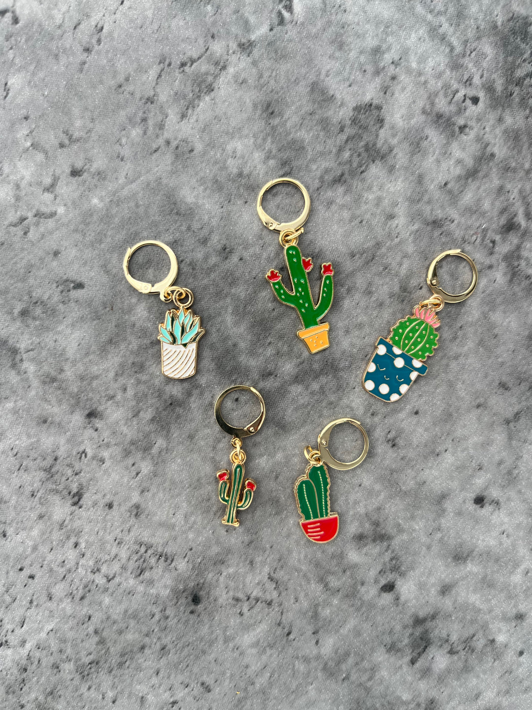 Cactus & Succulent Stitch Markers